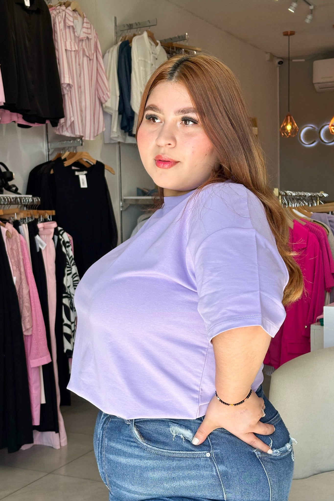 Playera oversize
