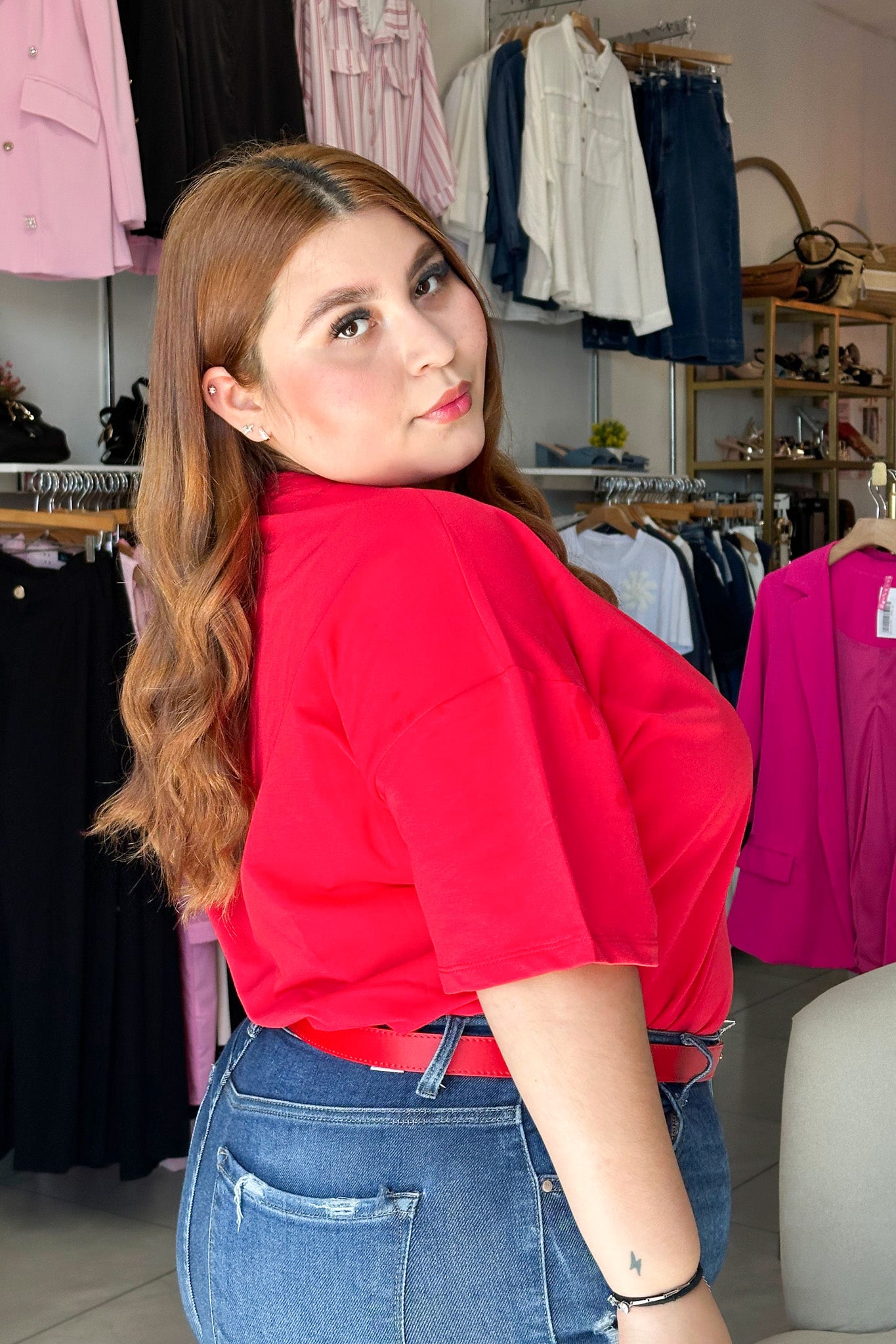 Playera oversize
