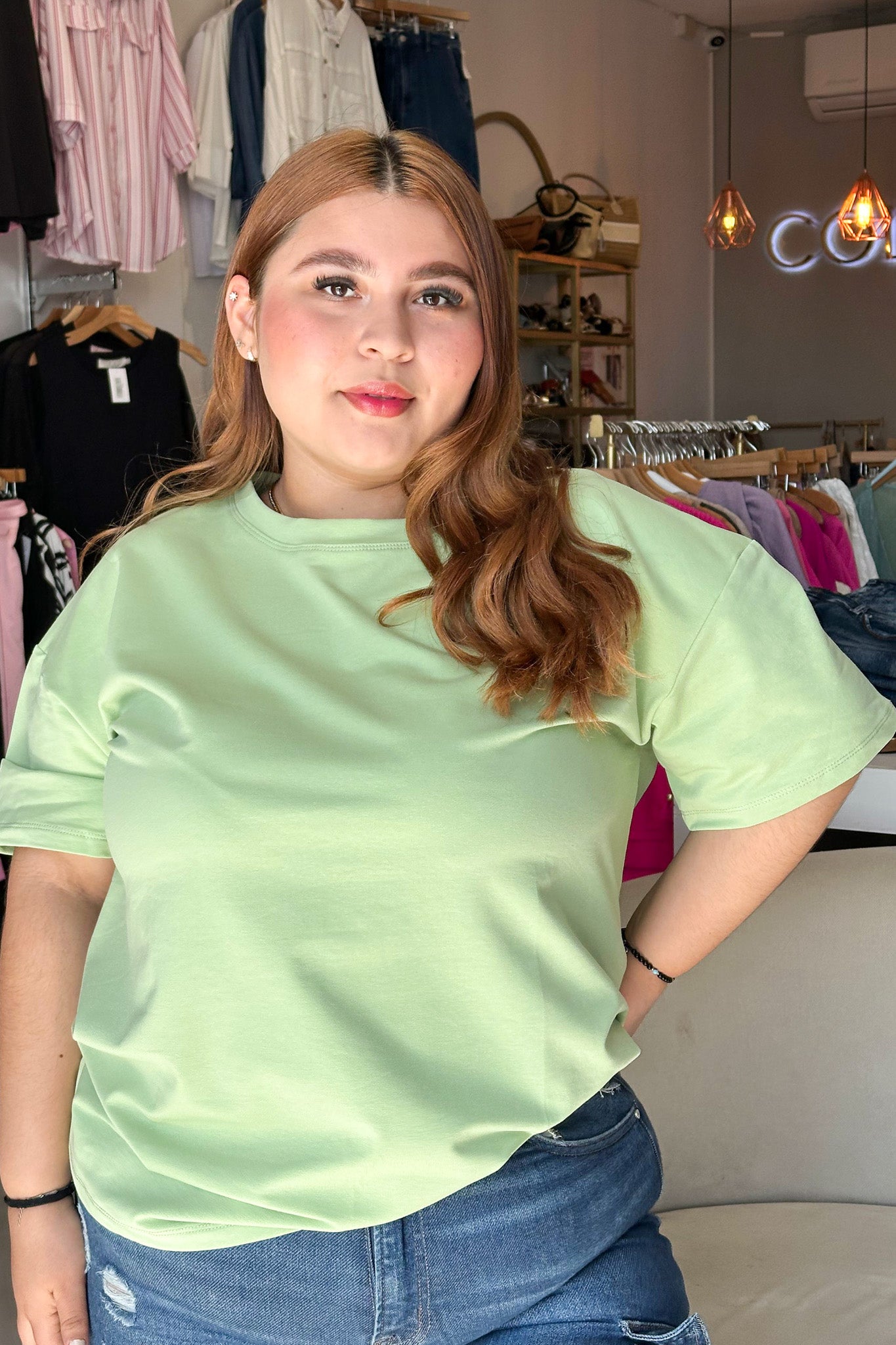 Playera oversize