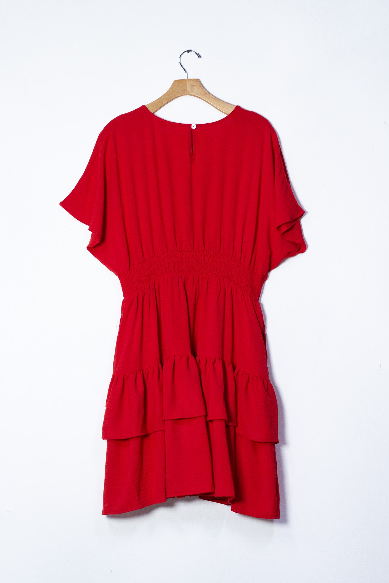 Vestido holanes rojo
