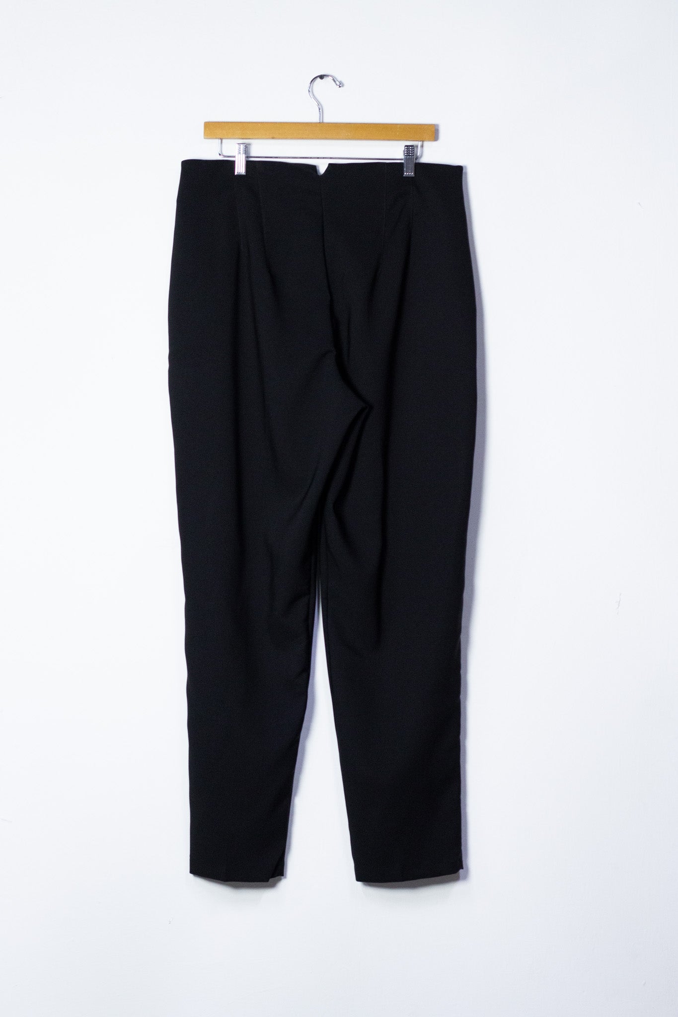 Black Zara-style trousers