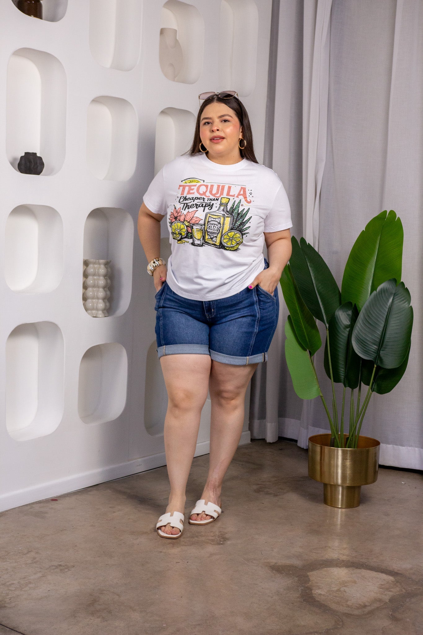 Playera tequila blanca - 2