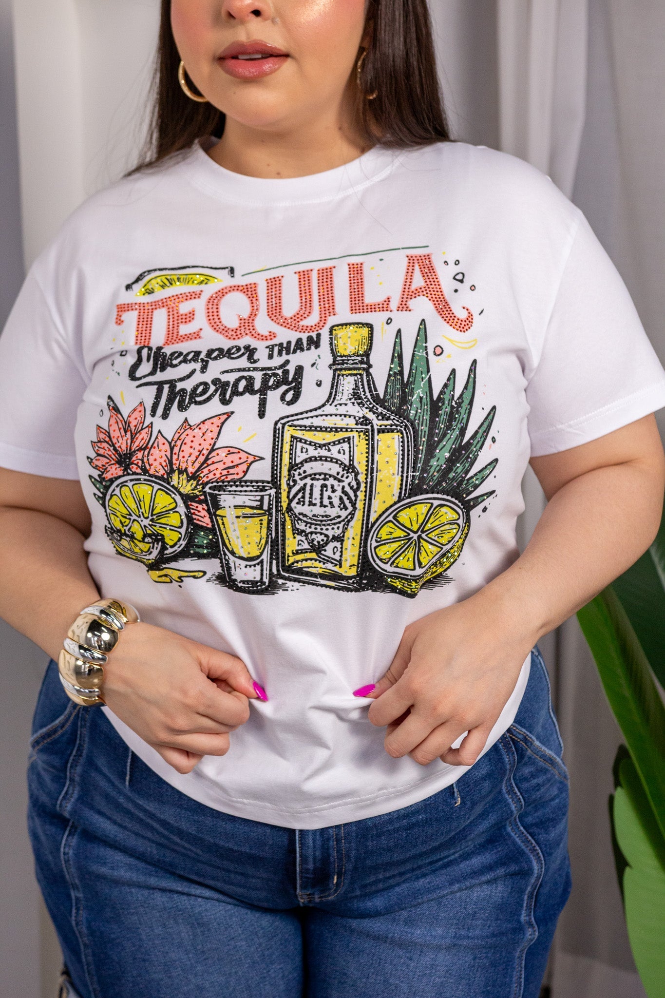 Playera tequila blanca - 3