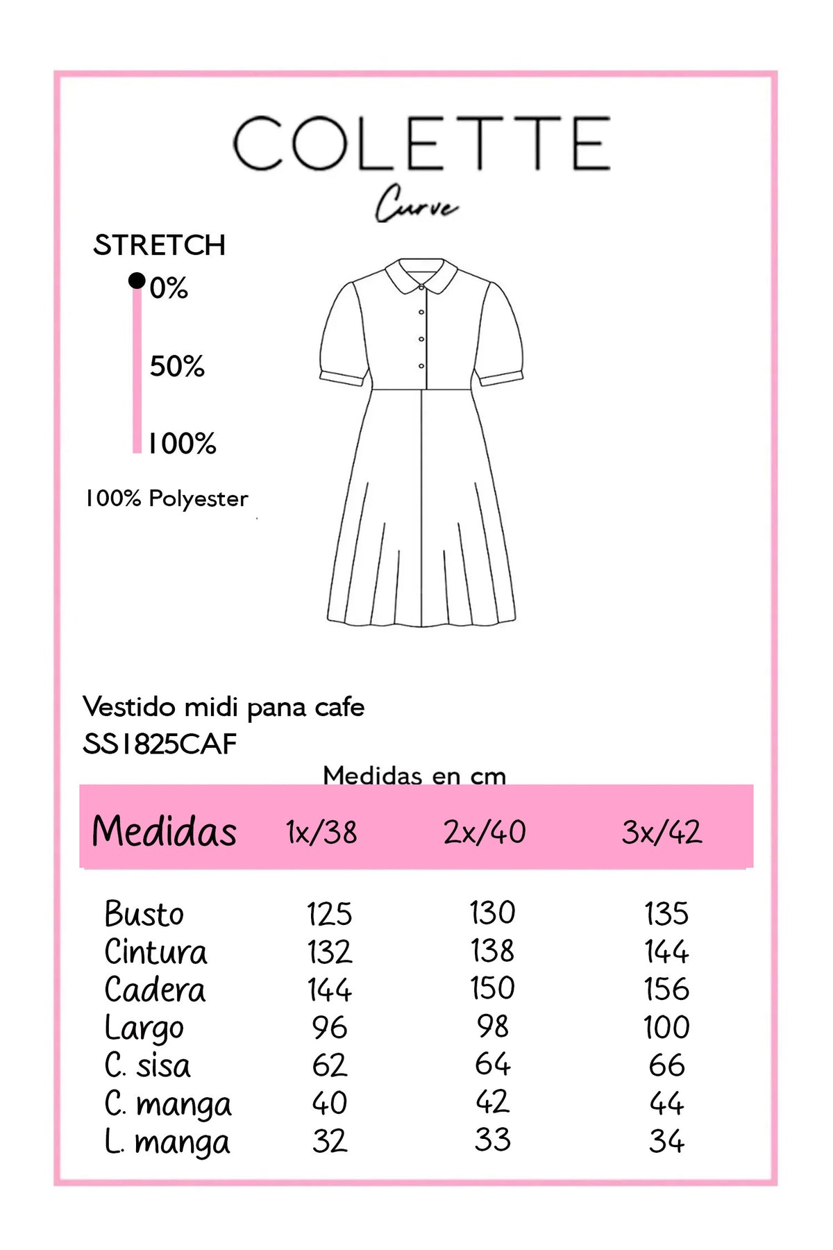 Tabla de medidas