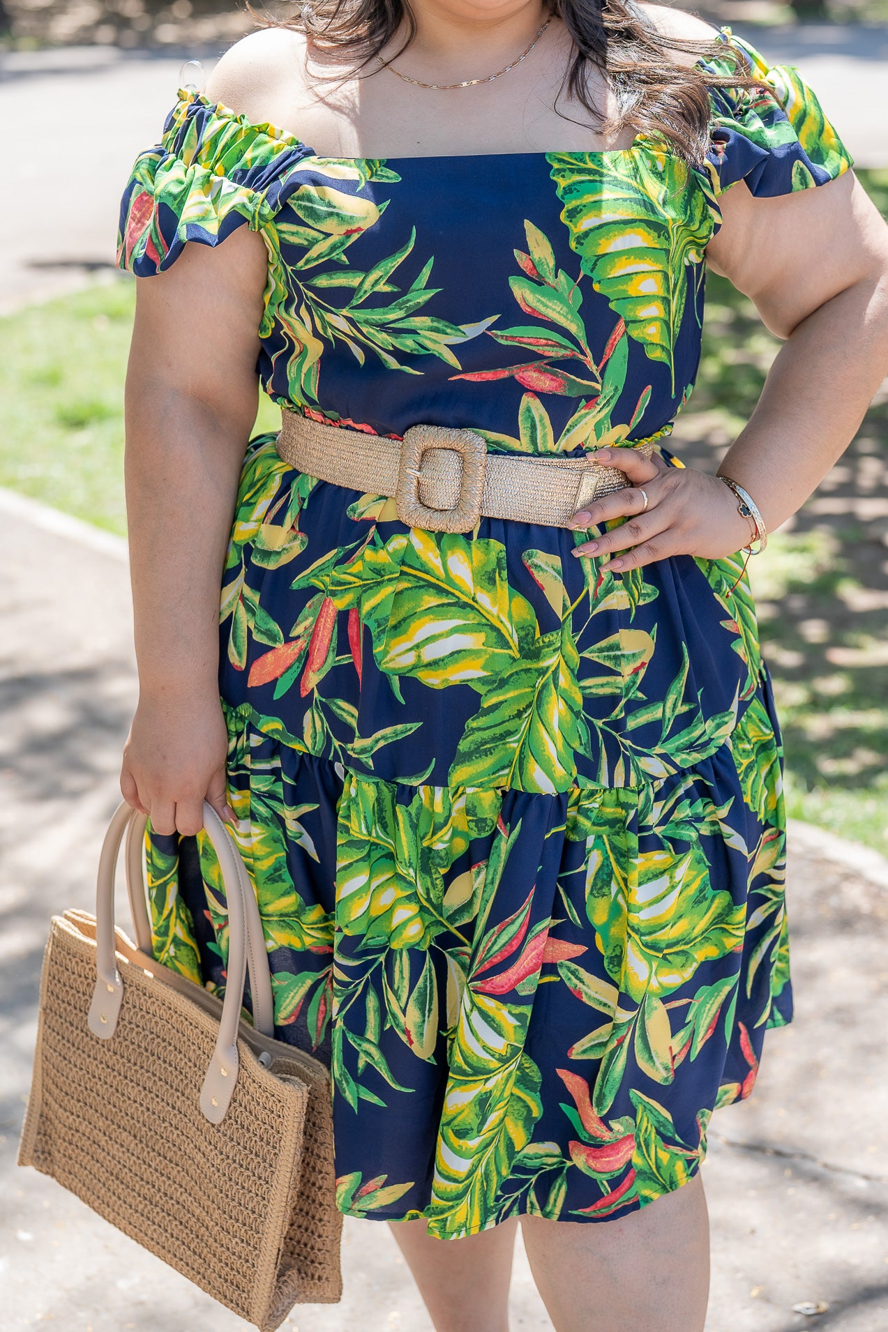 Short Blue Summer Dress