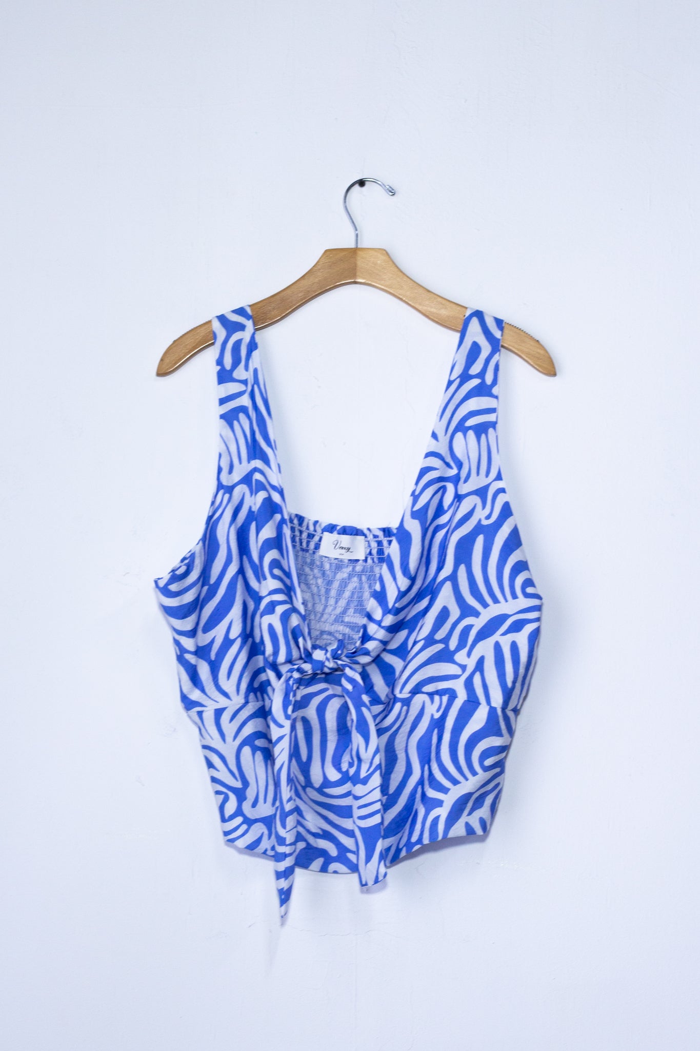 Set blusa y kimono estampado