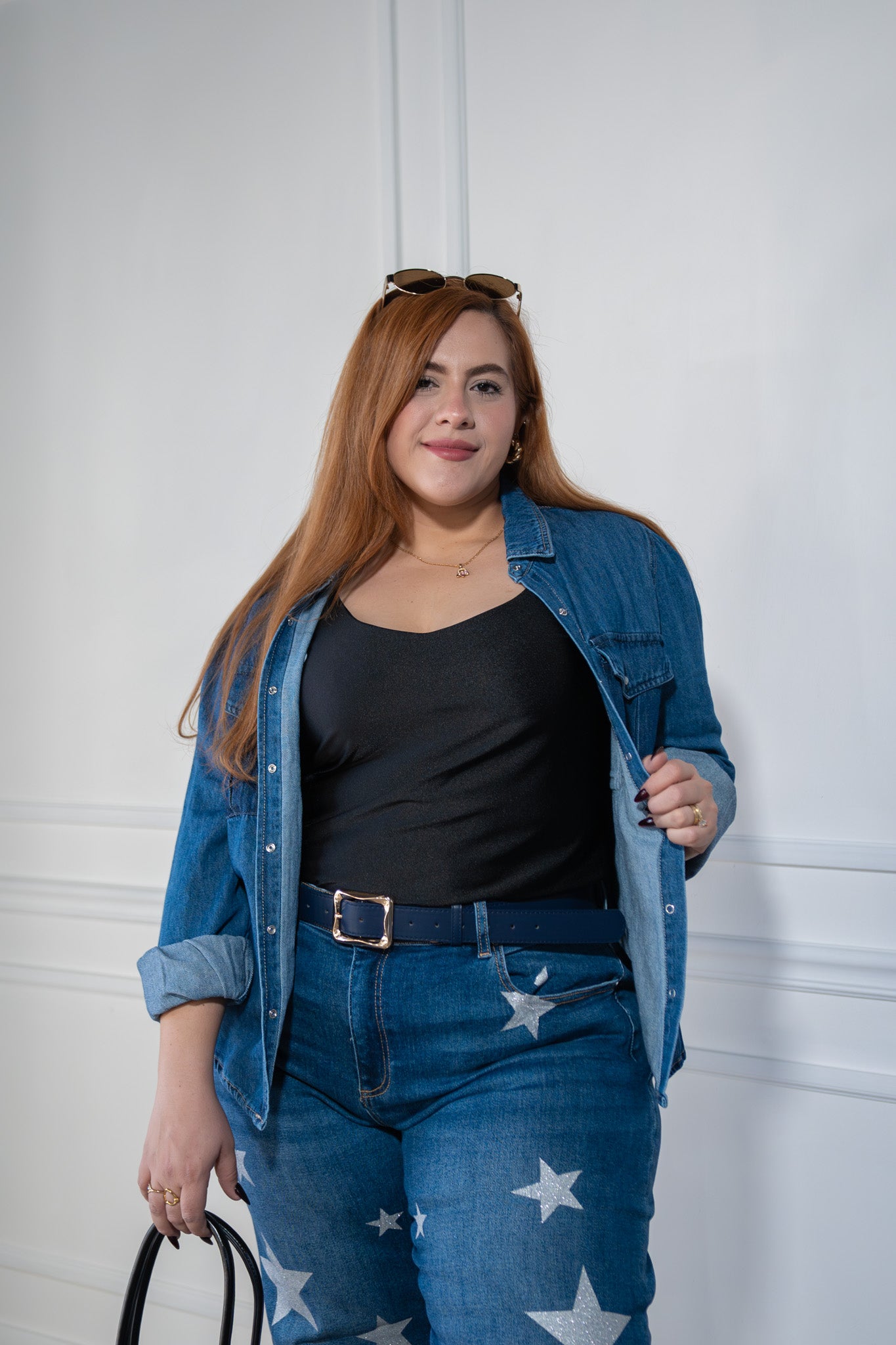 Blusa tirantes satin