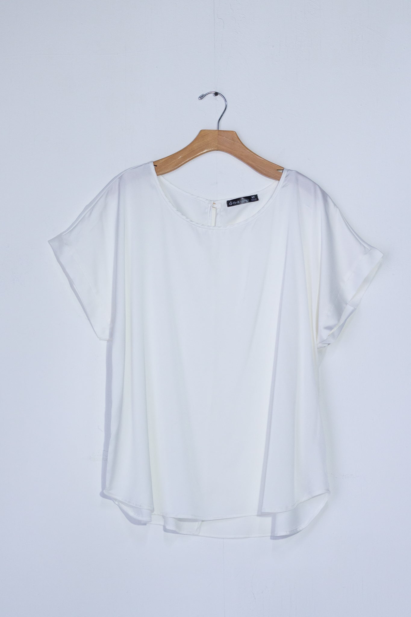 Blusa lisa satin