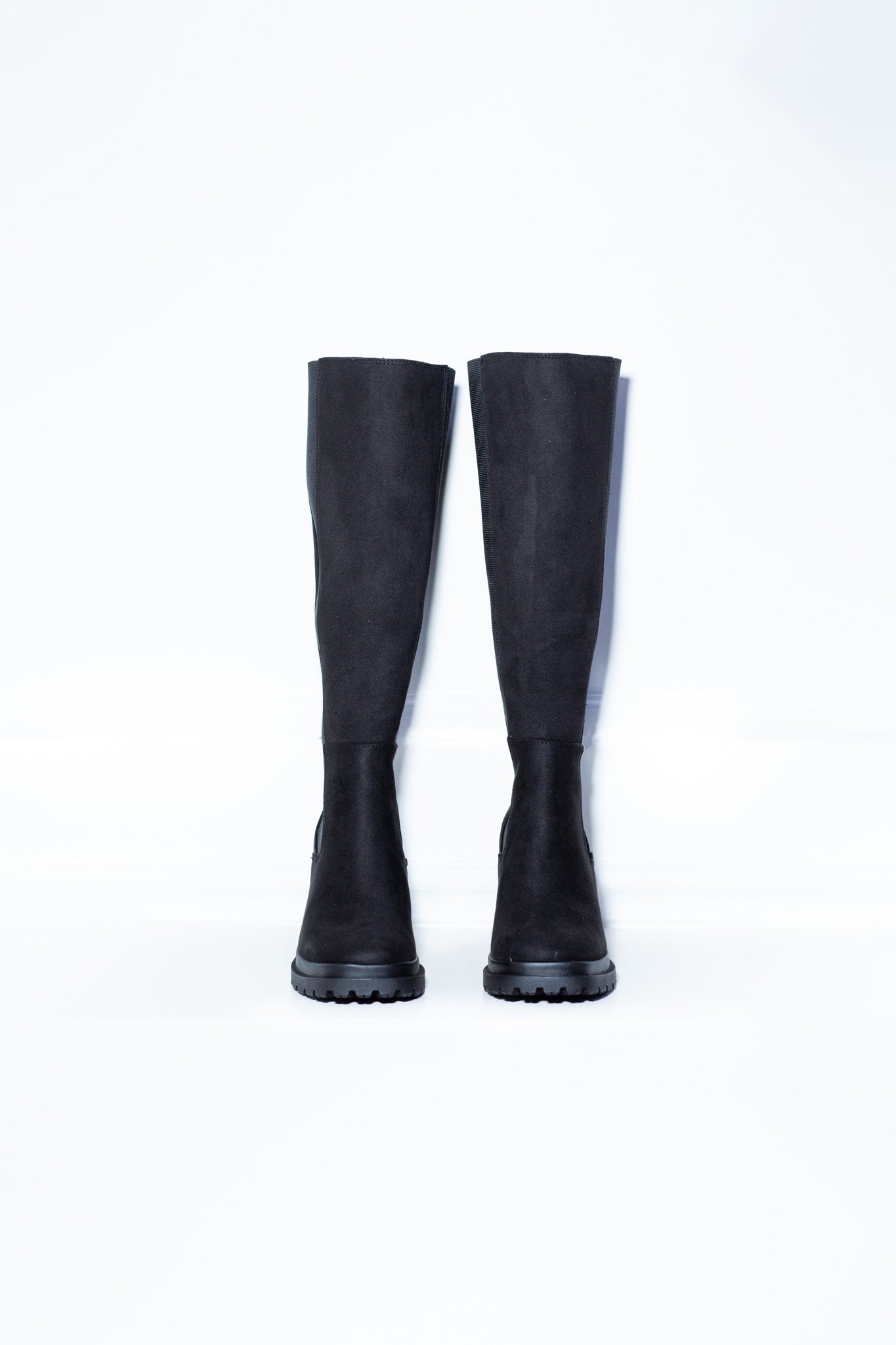 Botas largas terciopelo
