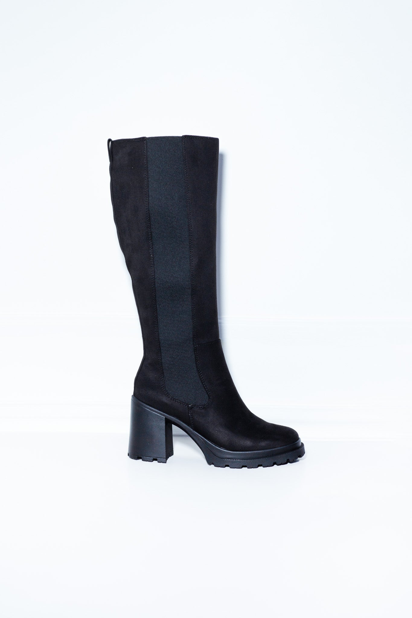 Botas largas terciopelo