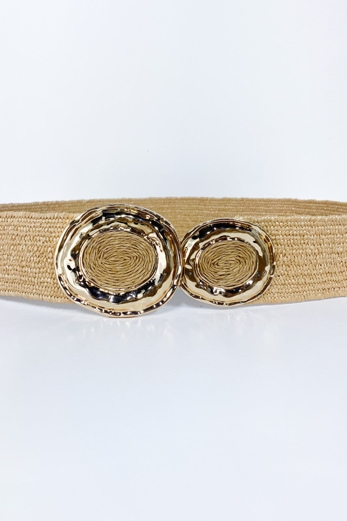 Cinto elastico paja hebilla tex