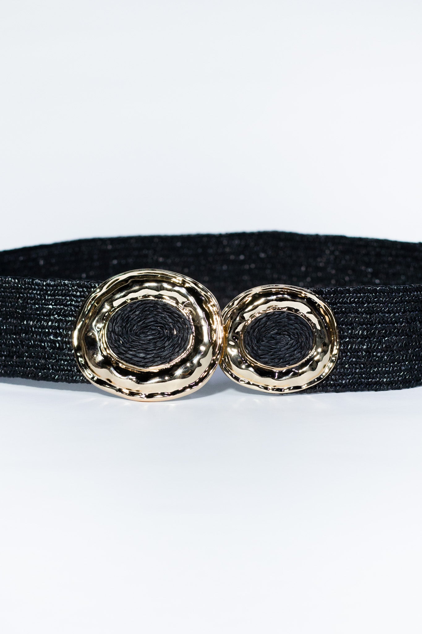 Cinto elastico paja hebilla tex