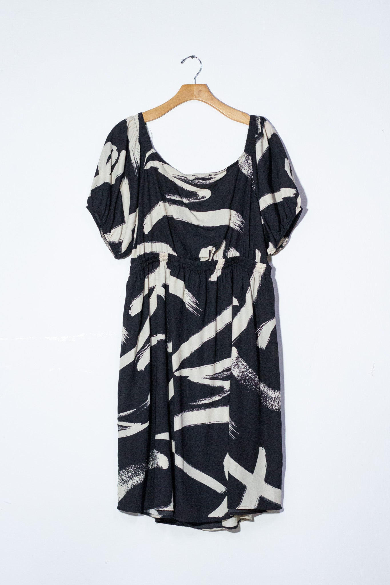 Vestido corto estampado