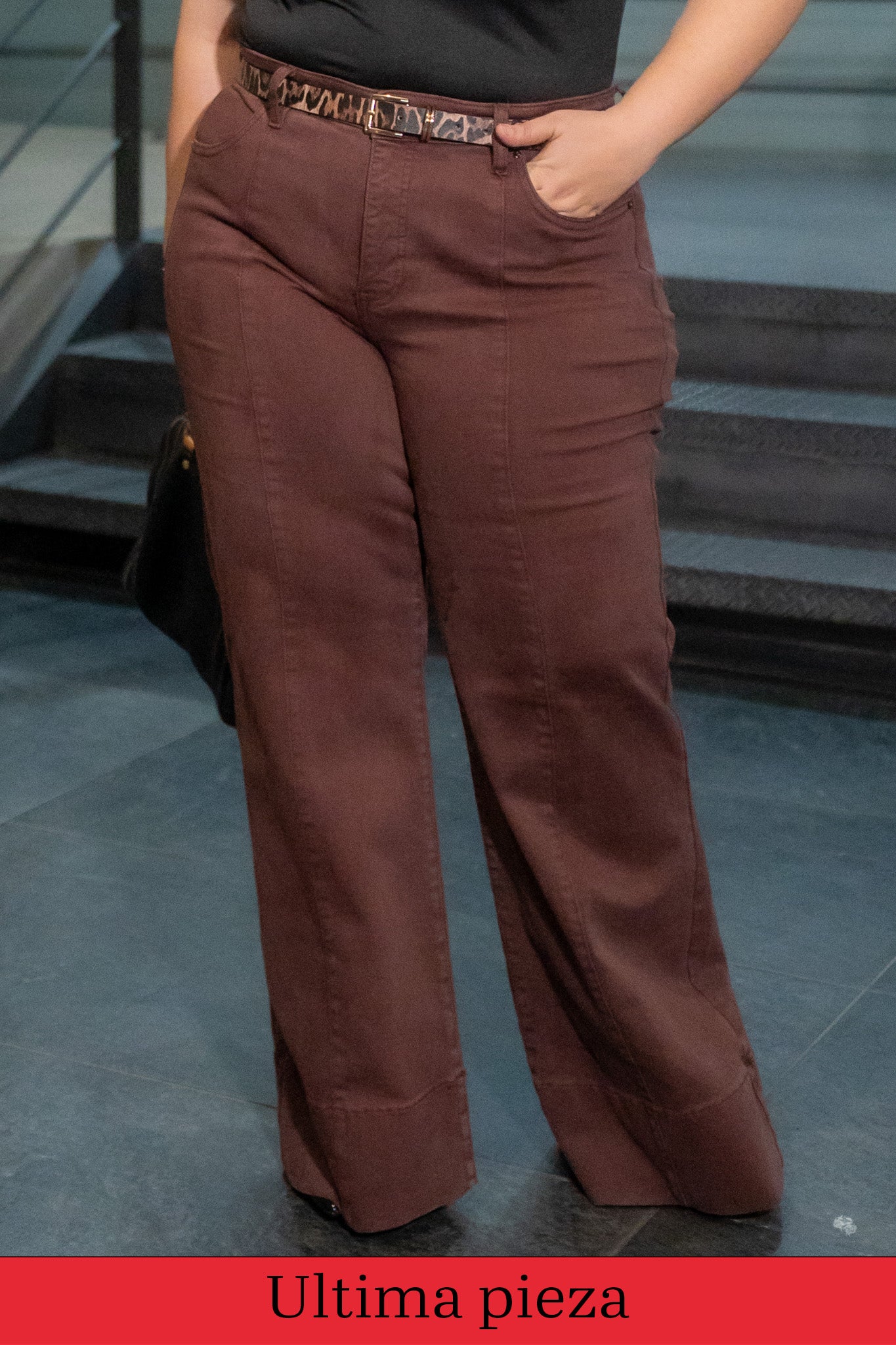 Jeans wide leg cafe