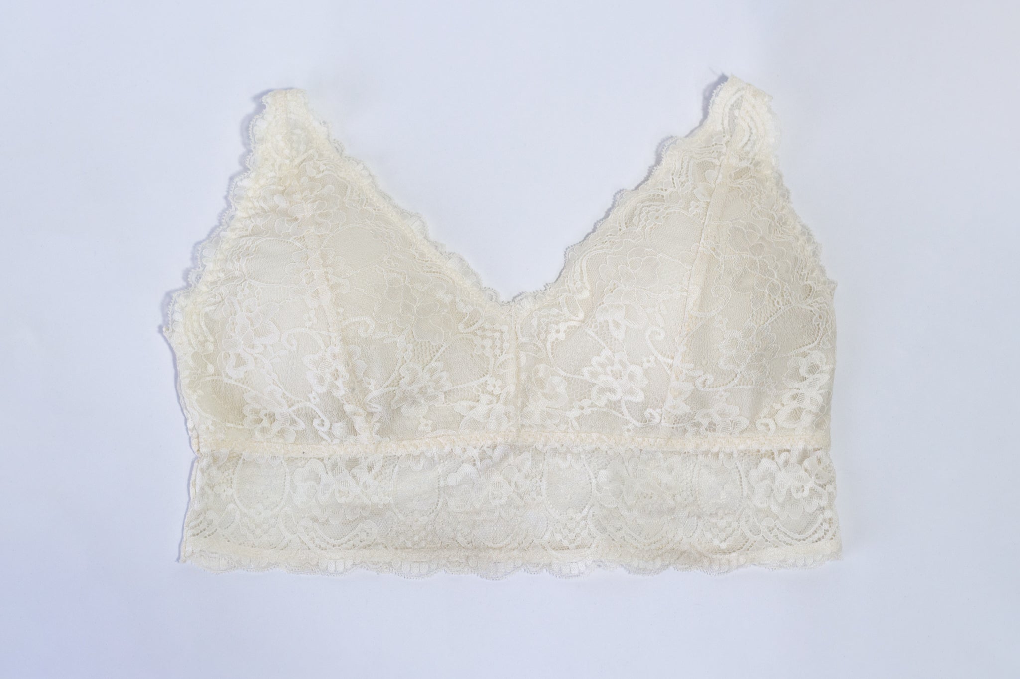 Bralette encaje c/copa