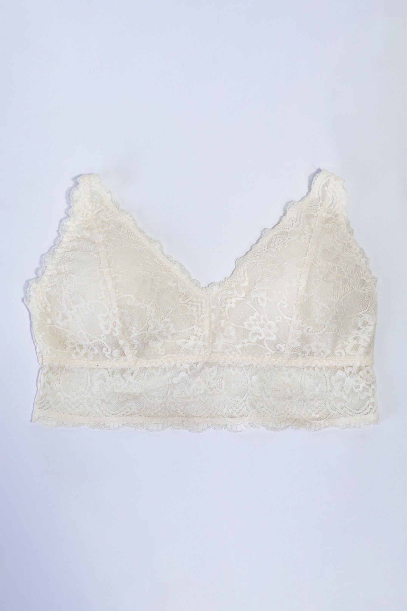 Bralette encaje c/copa