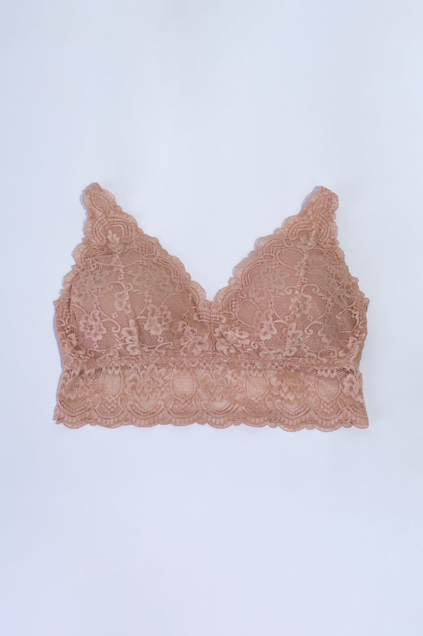 Bralette encaje c/copa