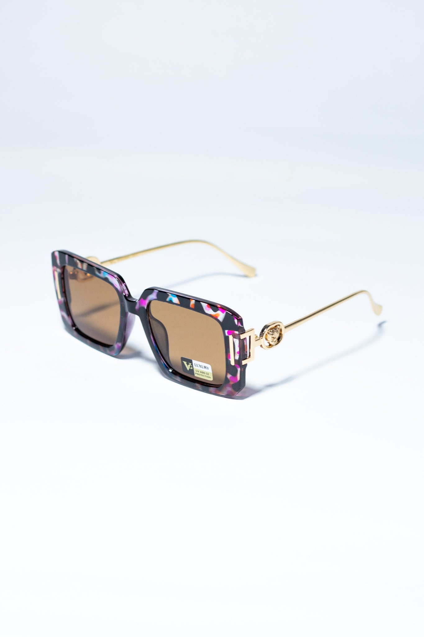 Lente leopardo animal print rosa