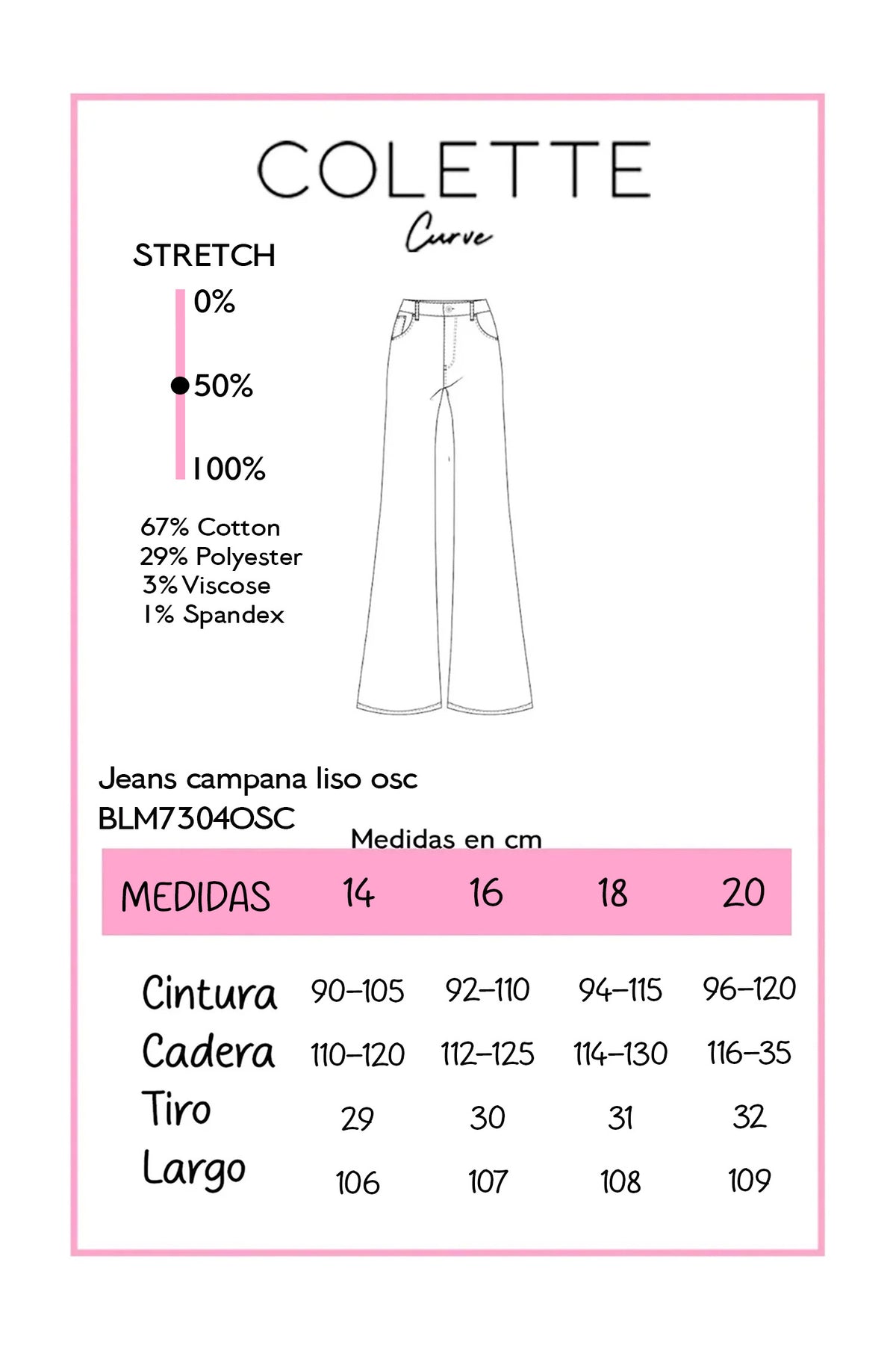 Tabla de medidas