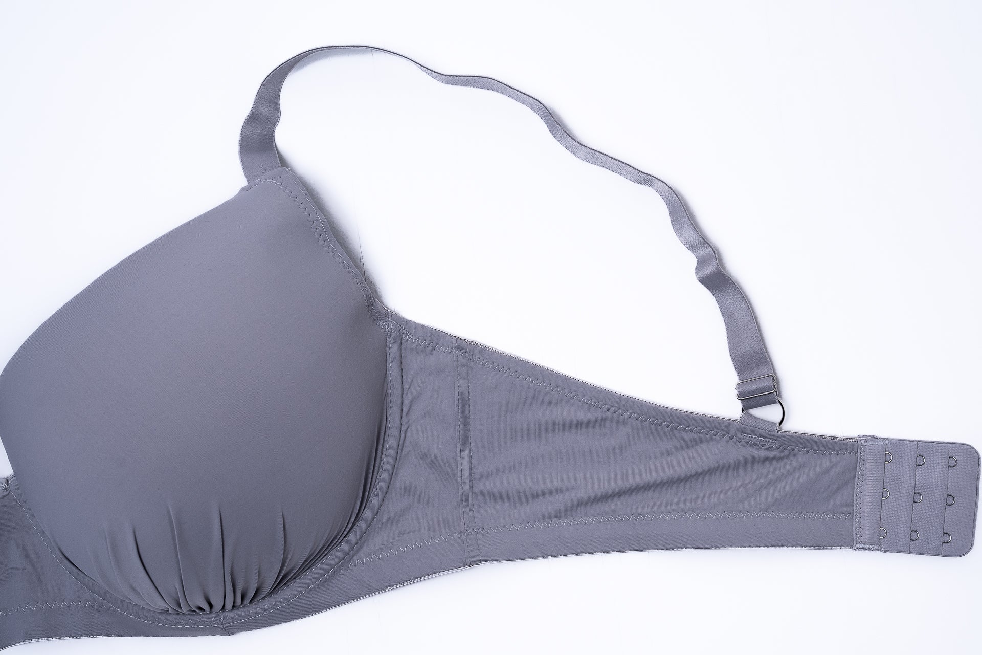 Brasier Liso Gris Curvy