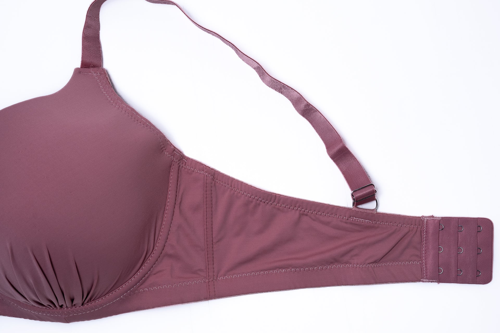 Brasier Liso Rosa Curvy