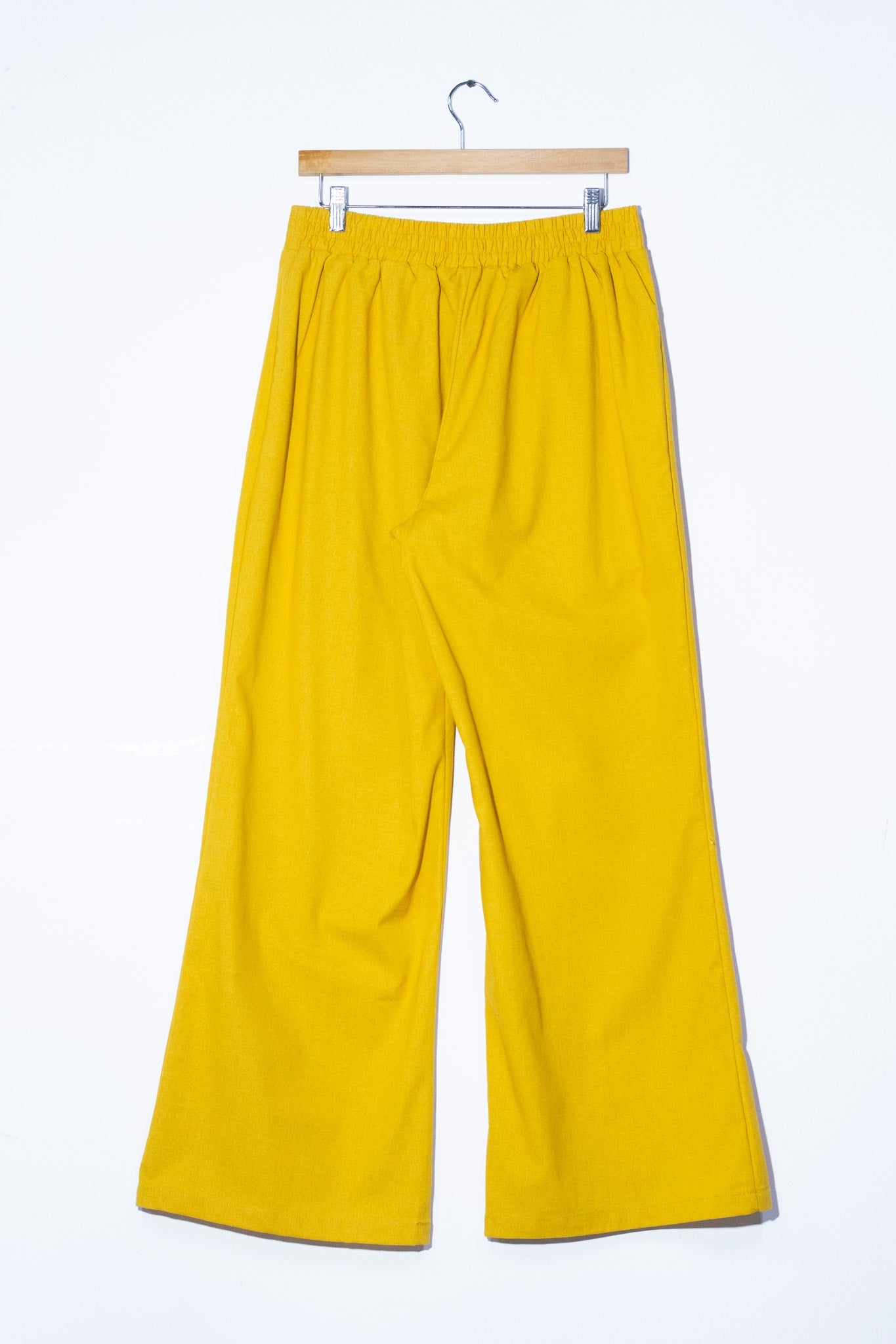 Set pantalon y chaleco lino liso