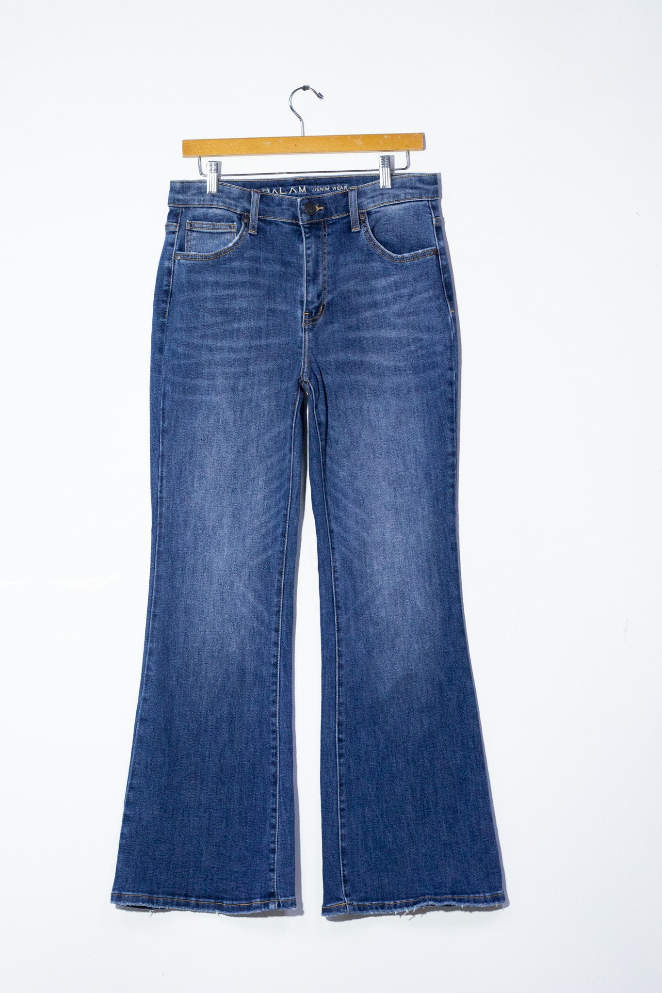 Jeans campana liso cla