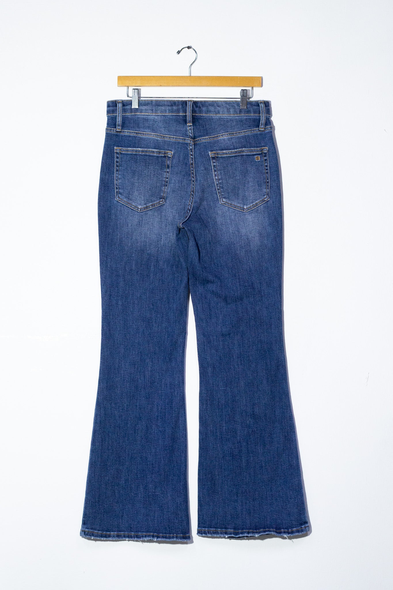 Jeans campana liso cla