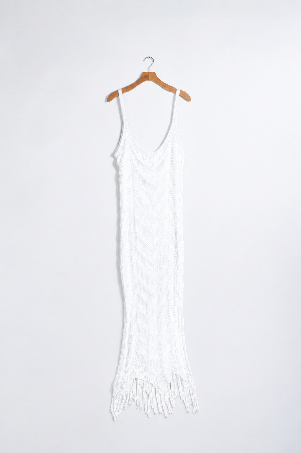 Salida de Baño Plus Size de Red con Tirantes