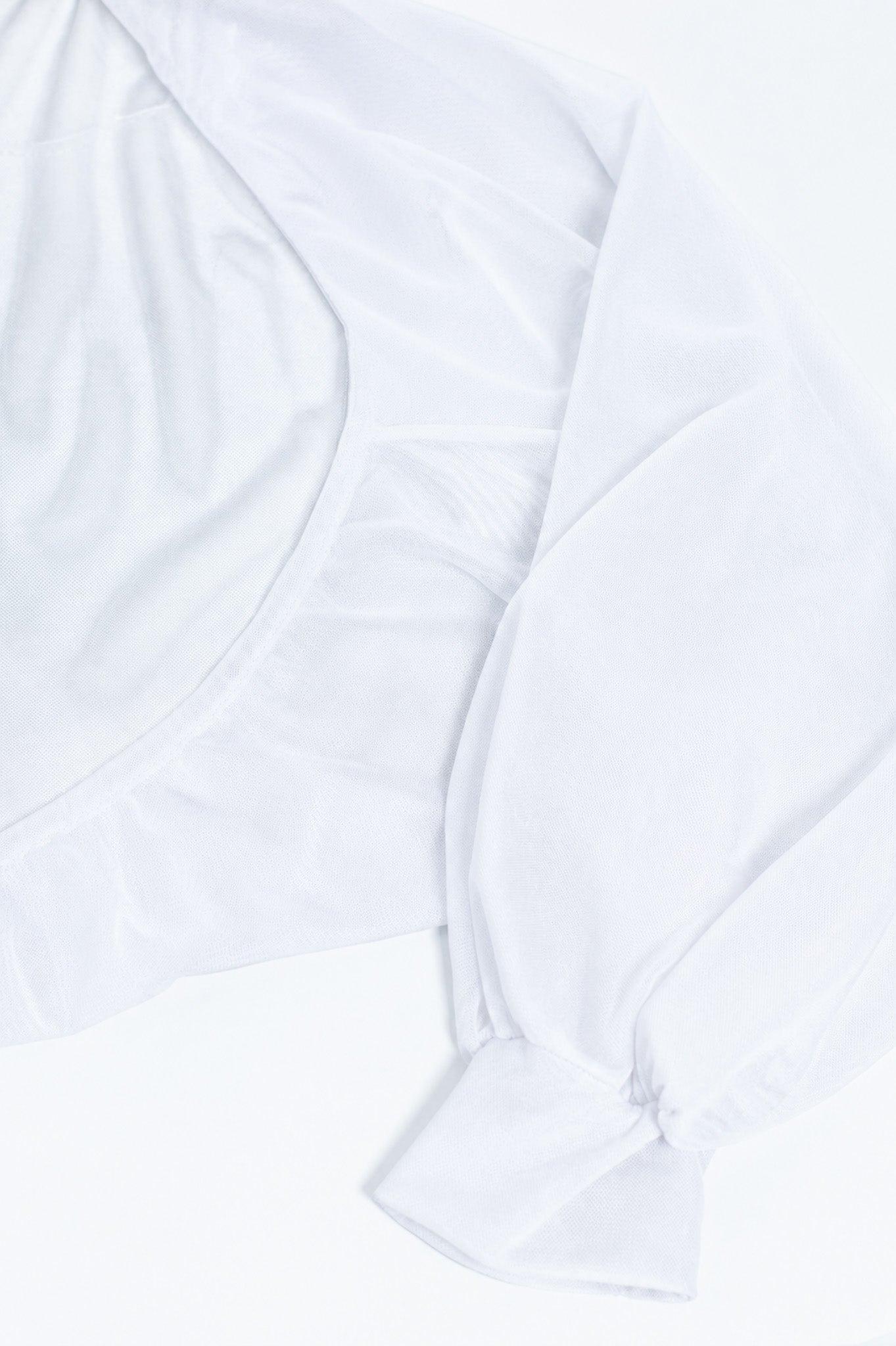 Bolero Curvy Mesh Manga Larga