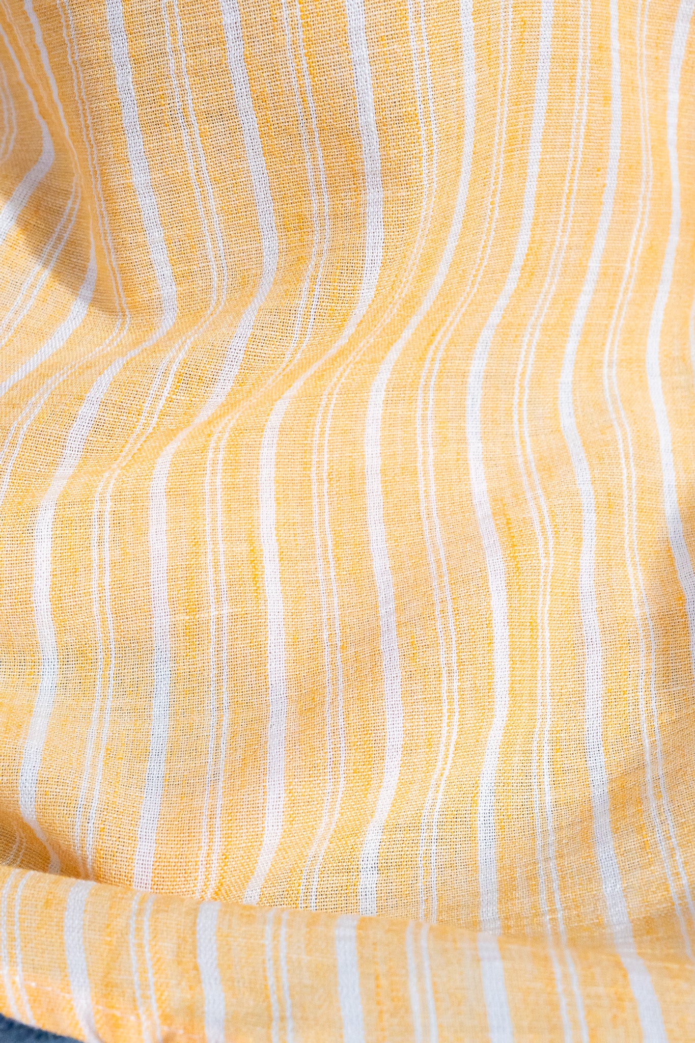 Camisa de Rayas Café Plus Size para Mujer