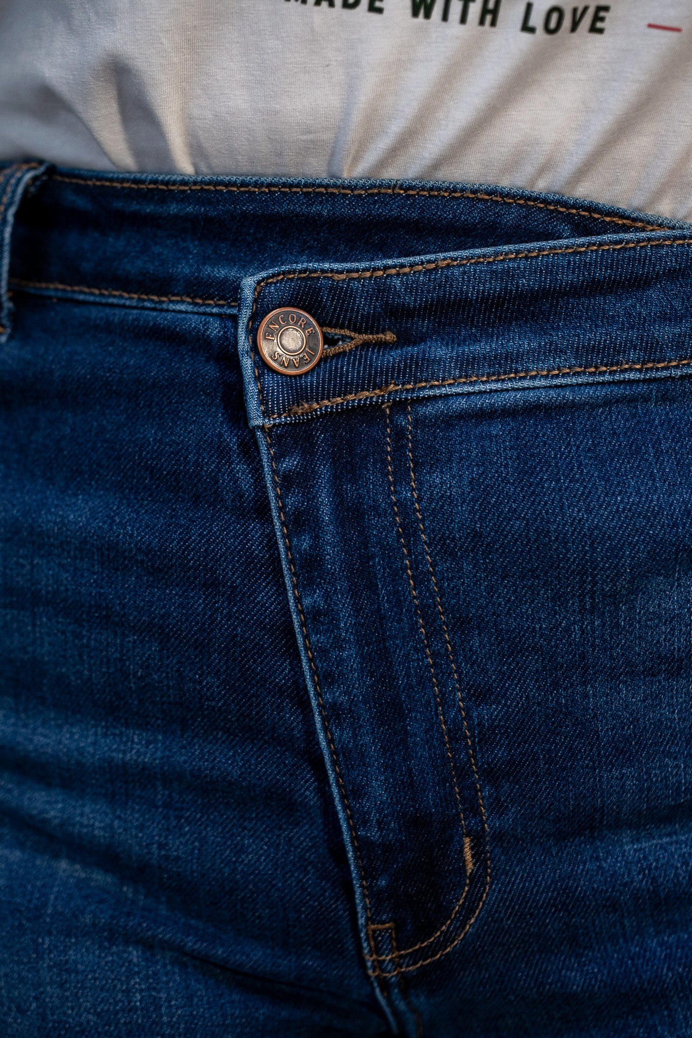 Jeans Curvy Recto Crossover Oscuro