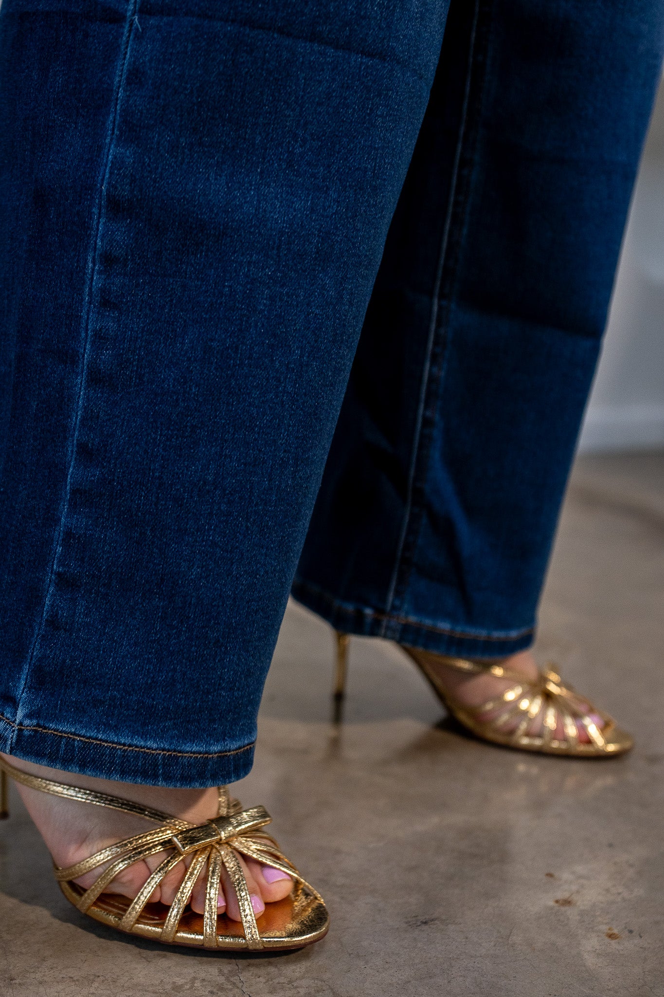 Jeans Curvy Recto Crossover Oscuro