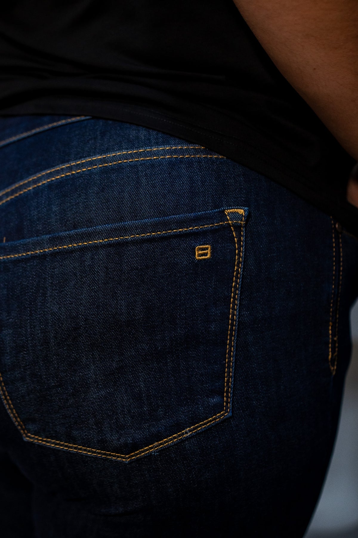 Jeans Skinny Liso Curvy Indigo