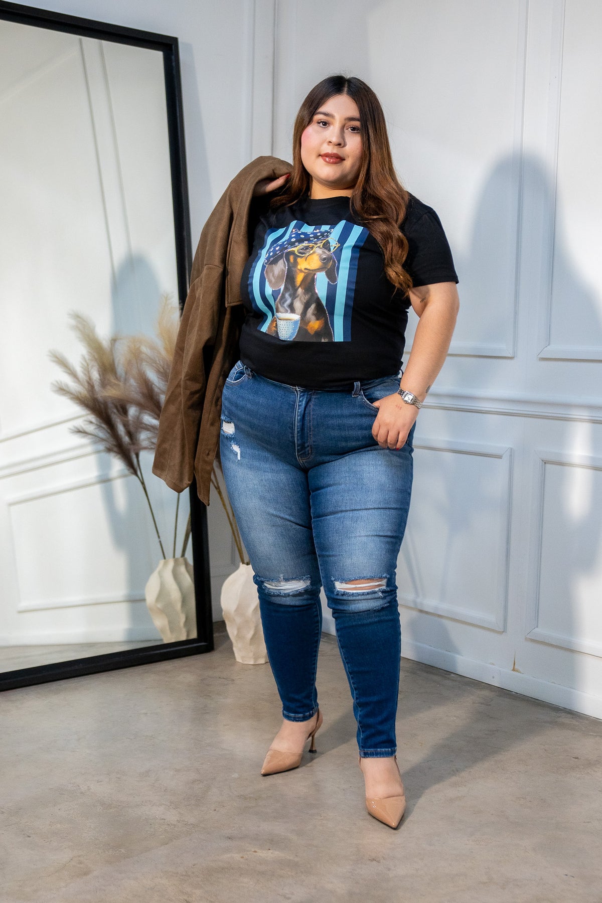 Jeans skinny roto osc