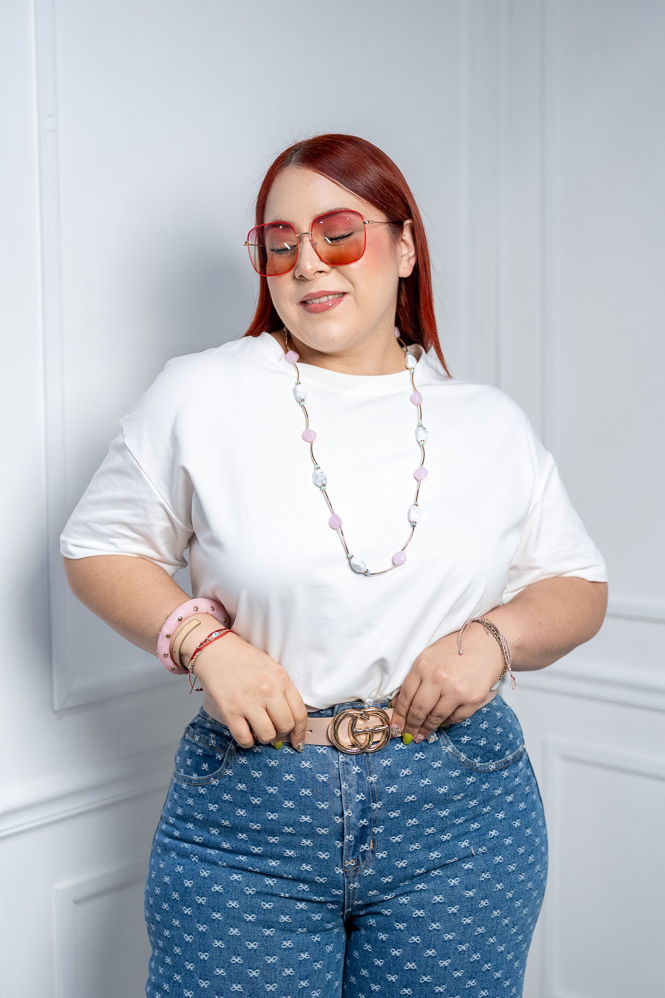 Playera Curvy Oversize Algodón Stretch Comodidad Urbana