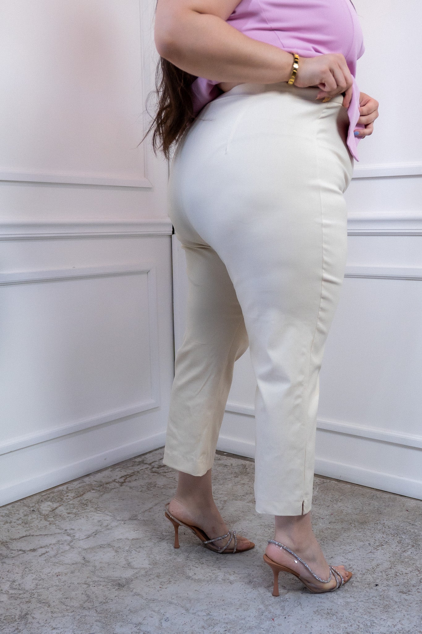 Capri plain ivory