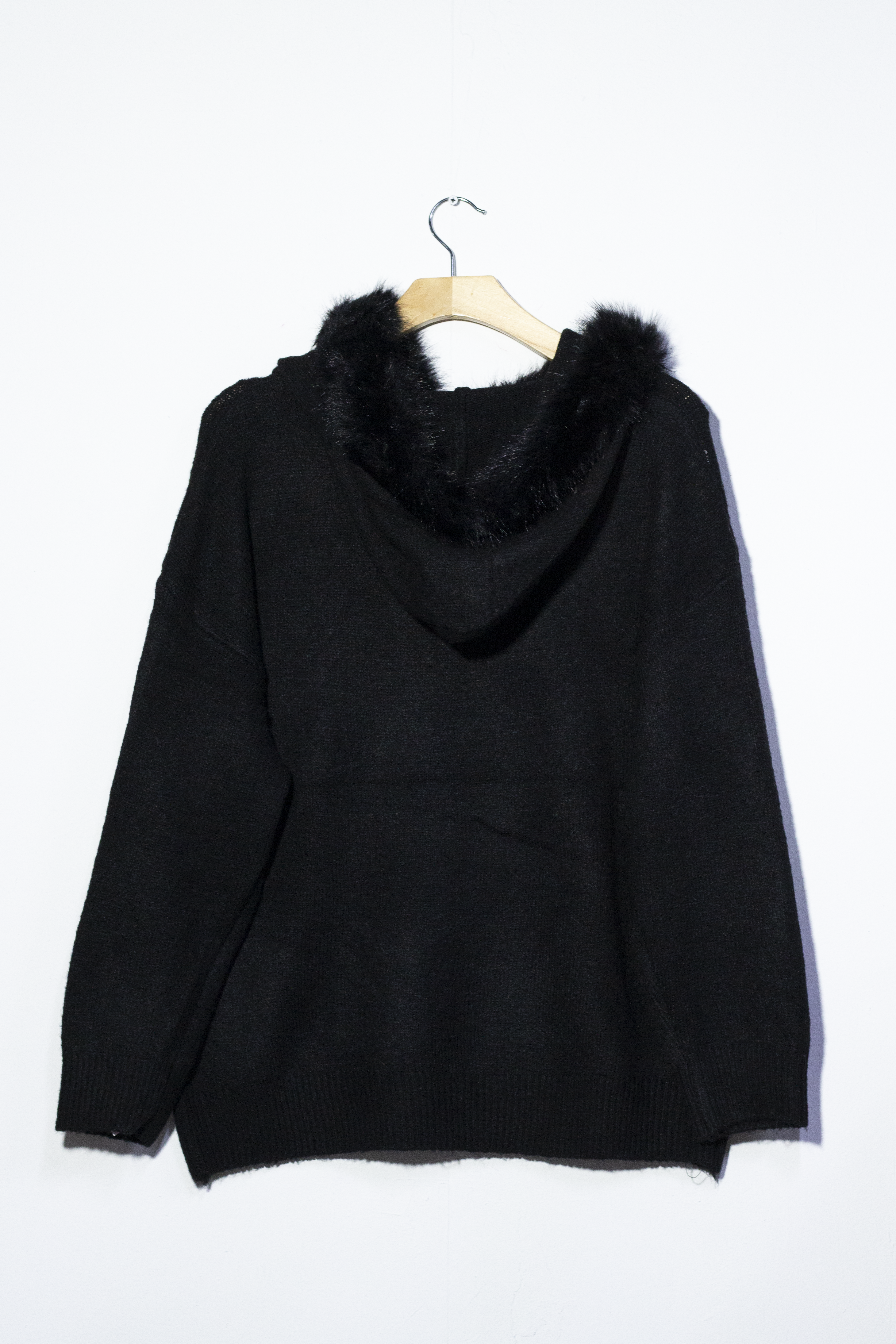 Sudadera con gorro oso piedras neg