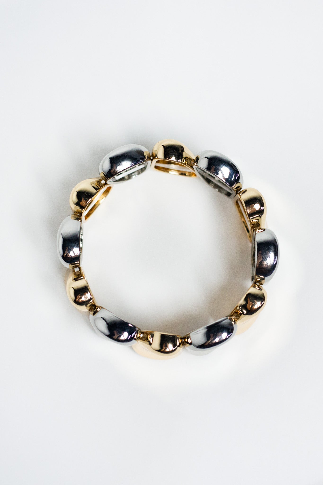 Pulsera Elastica Gotas Bicolor
