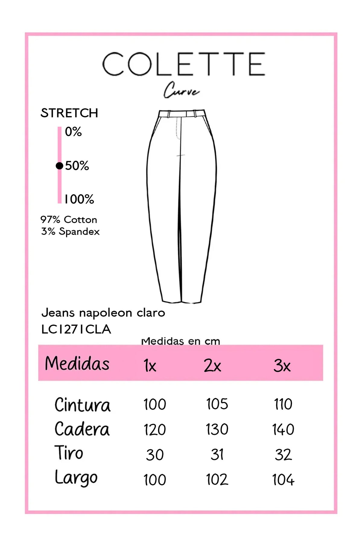 Tabla de medidas