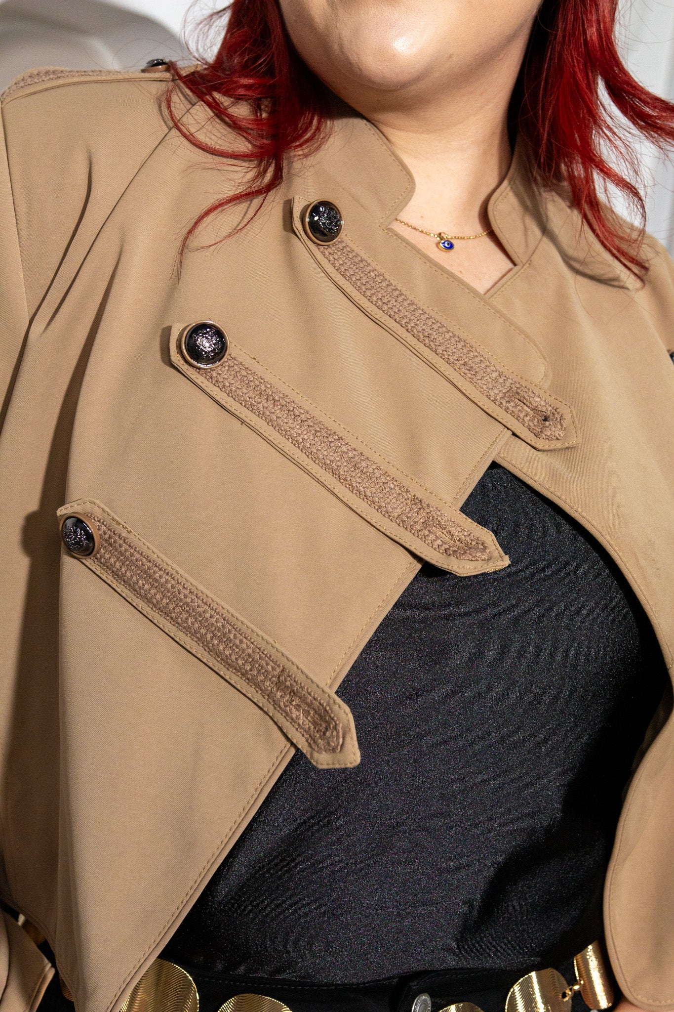 Jacket Beige LC60164 - Vista 4