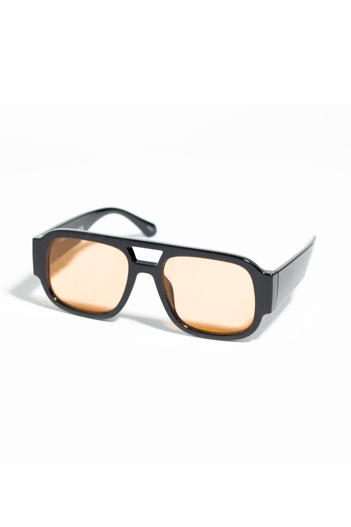 Lentes de Sol con Armazón Grueso Café para Mujer