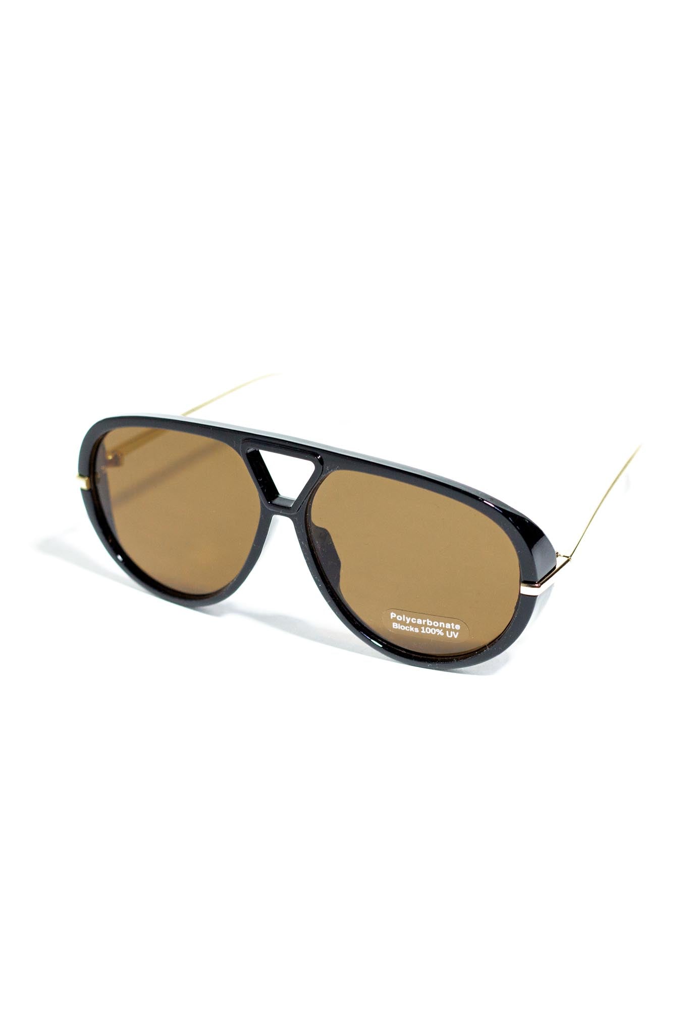 Lentes Aviador Gruesos Moka para Mujer