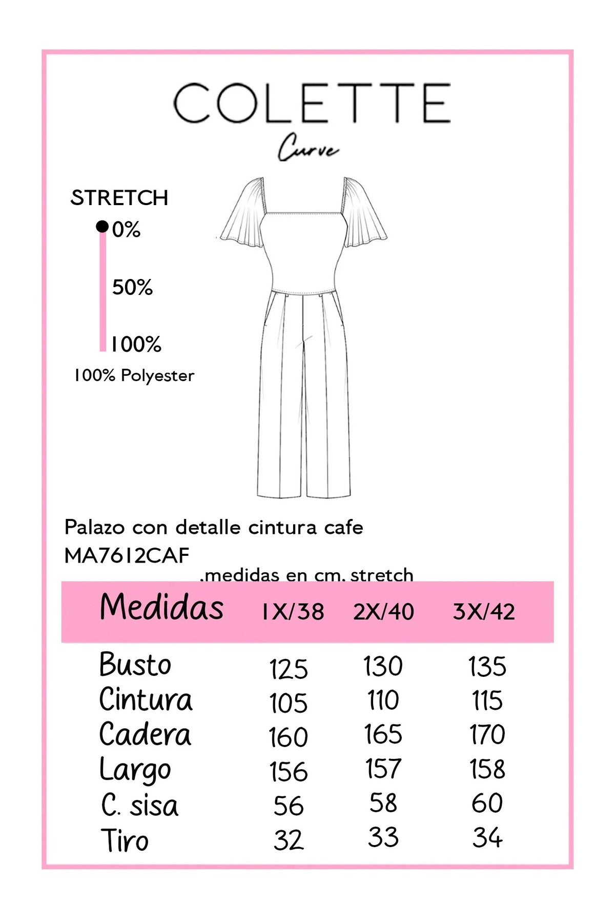 Tabla de medidas