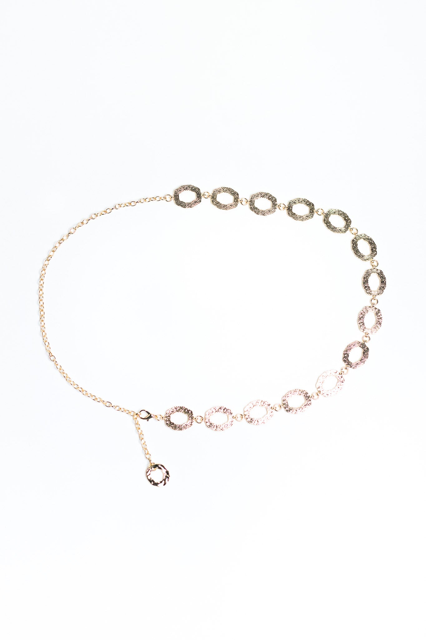 Cinto Plus-Friendly Cadena Eslabones Dorado