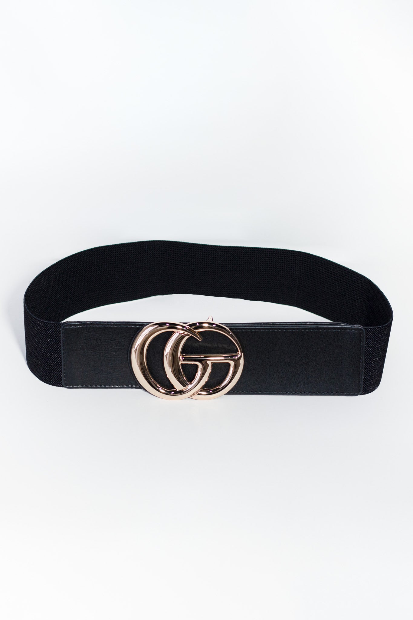 cinto GG elastico negro