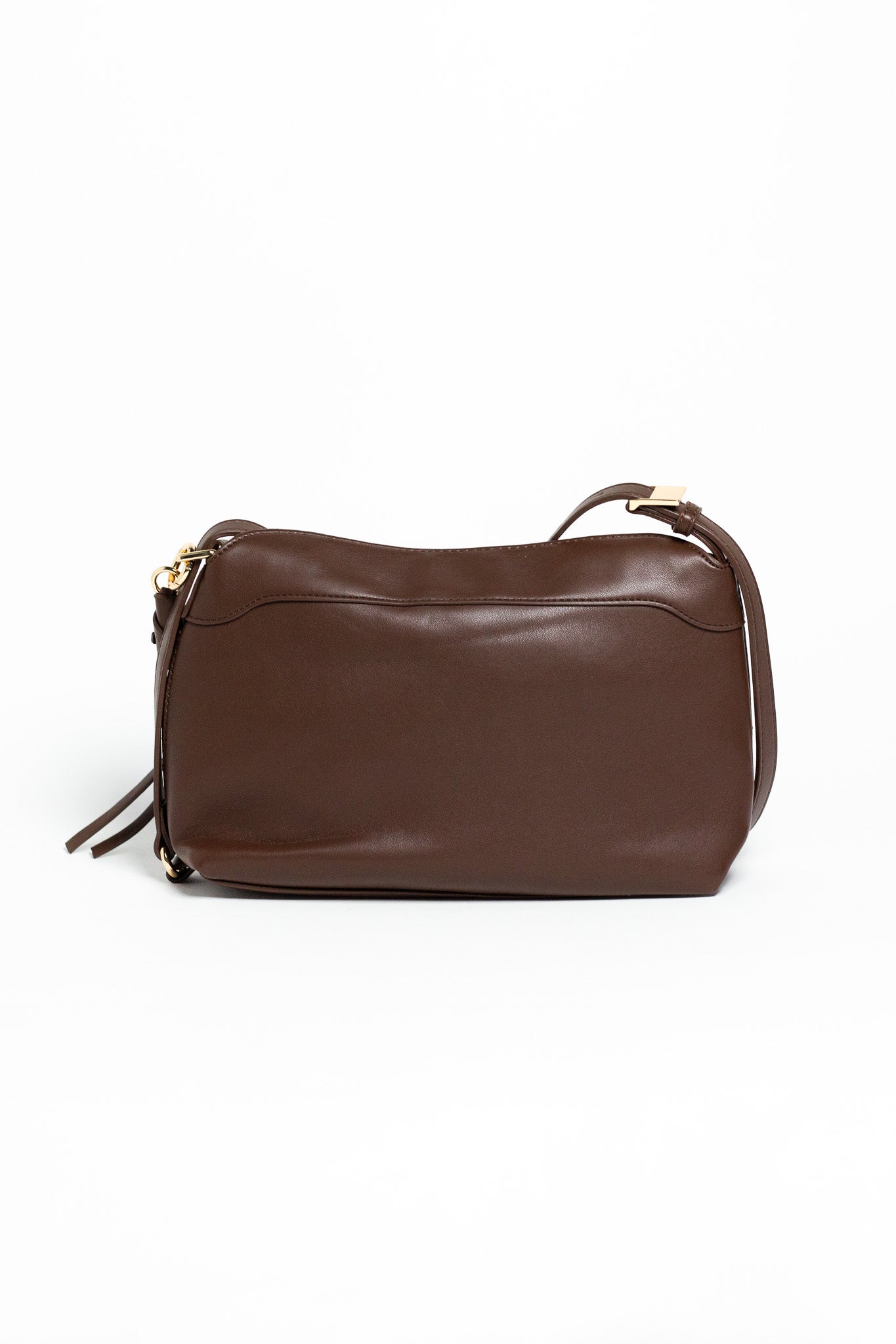 Bolsa Hobo Lisa Básica Café Chocolate