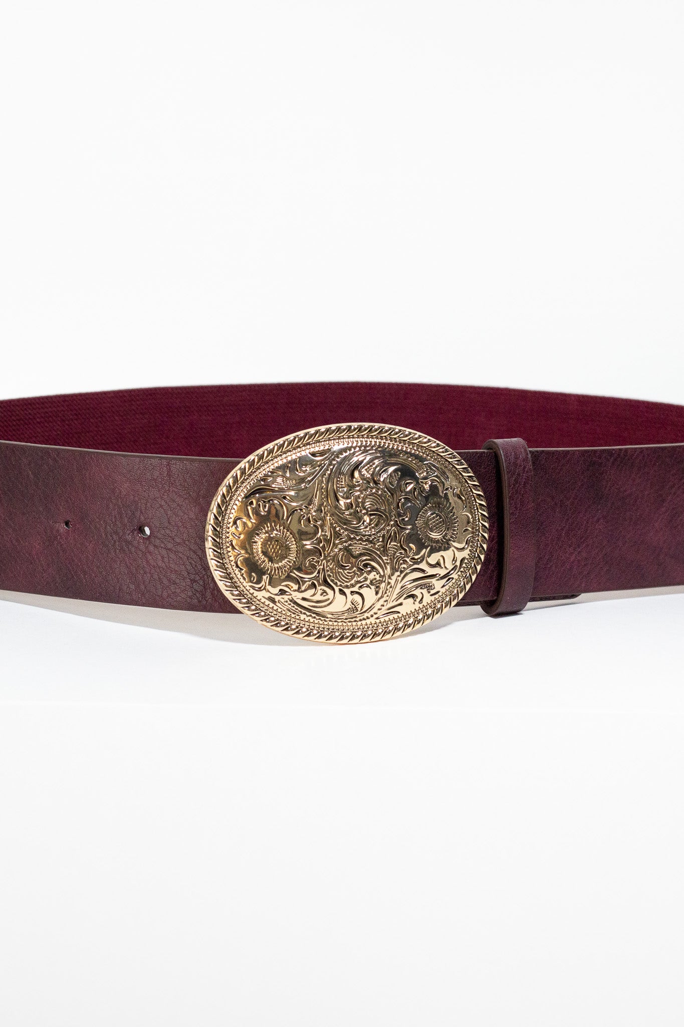 cinto elastico hebilla textura tinto