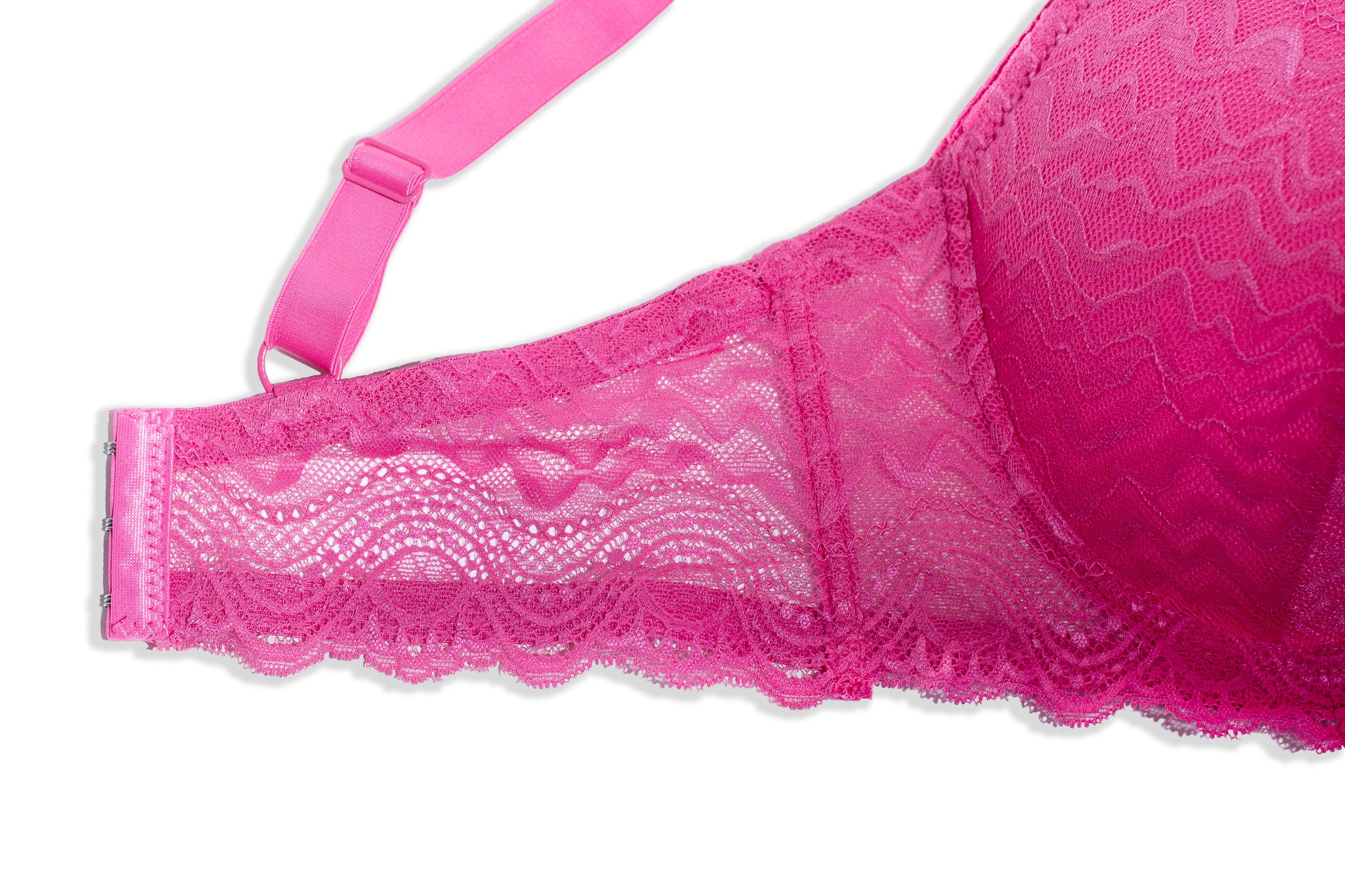 Brassier Curvy de Encaje Azul