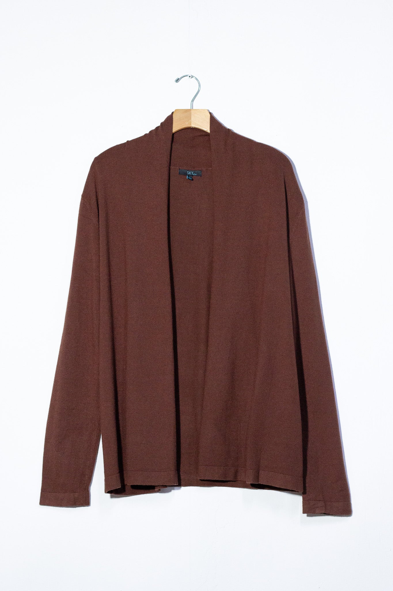 Cardigan liso